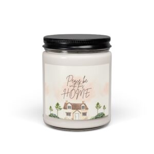scented soy candle, 9oz